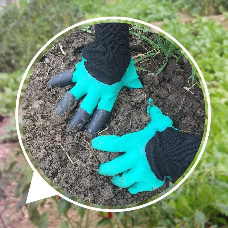 Paire de Gants de Jardinage avec Griffes