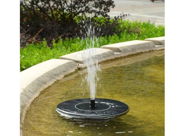 Fontaine pour Oiseaux avec Panneau Solaire