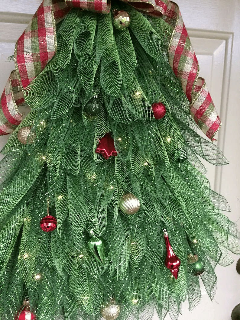 Guirlande d'arbre de Noël faite à la main