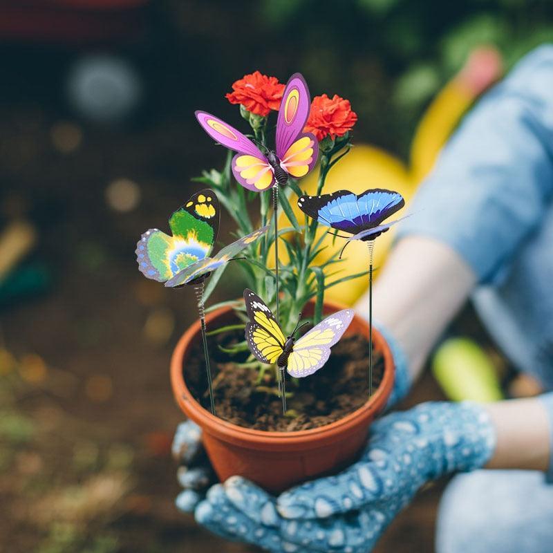 Papillons Décoratifs Colorés pour le Jardin