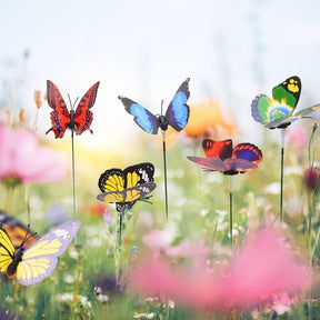 Papillons Décoratifs Colorés pour le Jardin