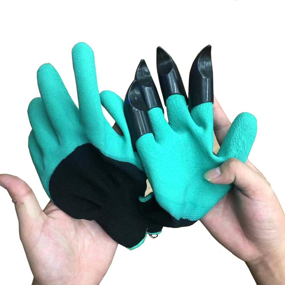 Paire de Gants de Jardinage avec Griffes