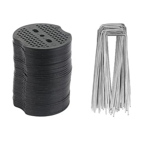 Piquet de Paillage de Jardin Métallique Robuste (30 Pièces + 10 Offertes)