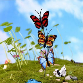 Papillons Décoratifs Colorés pour le Jardin