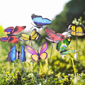 Papillons Décoratifs Colorés pour le Jardin
