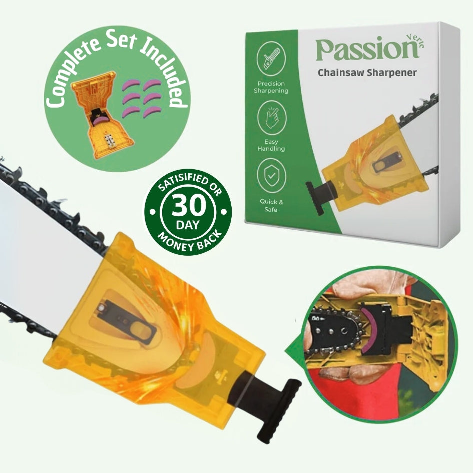 Chainsaw Chain Sharpener – SharpPro Passion Verte