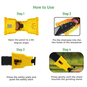 Chainsaw Chain Sharpener – SharpPro Passion Verte