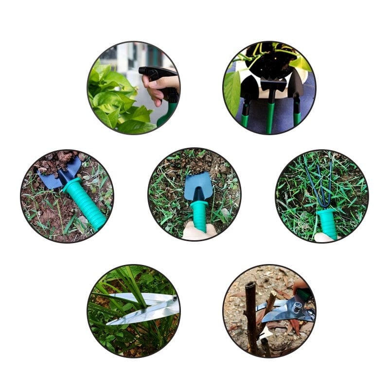 Kit d'outils de jardin multifonctions