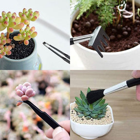Lot de 21 Mini Outils de Jardinage