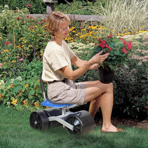 Tabouret Roulant de Jardinage Ergonomique Ultra-confortable