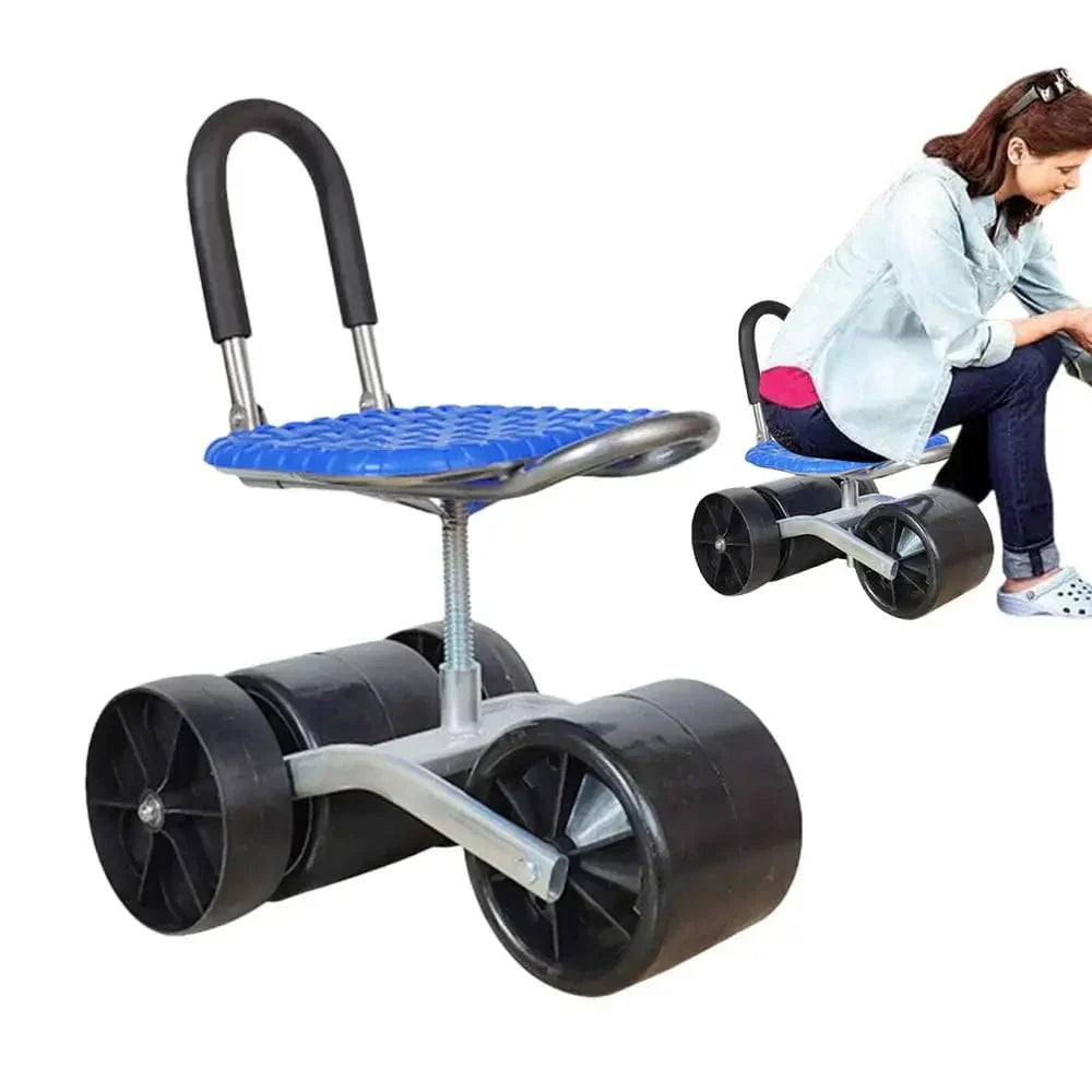 Tabouret Roulant de Jardinage Ergonomique Ultra-confortable